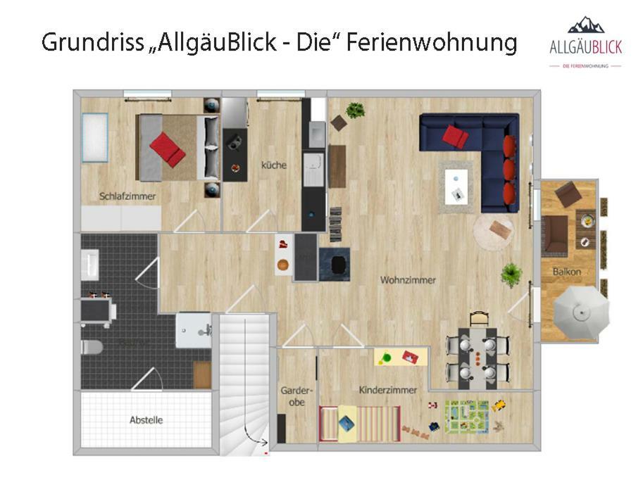 Allgaeublick - Die Ferienwohnung Sonthofen Exterior foto